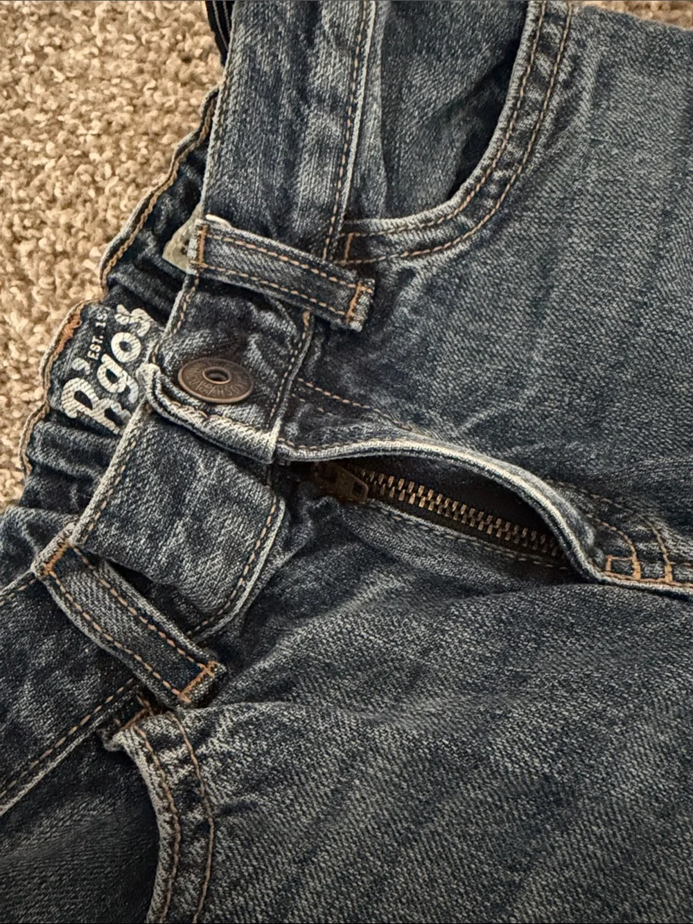 OshKosh B'gosh Boys Straight Blue Jeans